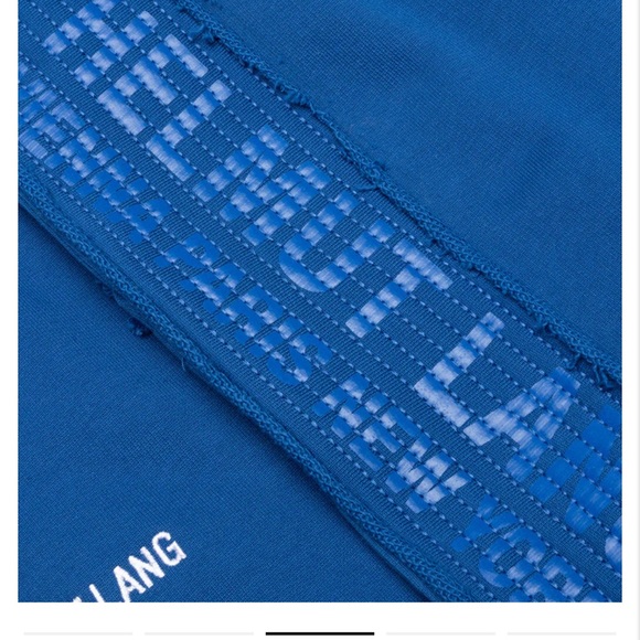 HELMUT LANG Authentic Mens New Royal Blue sweatpants reg $220 great gift! - Picture 4 of 7